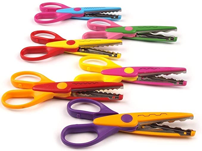 Stainless Steel Blade Scissors For Cutting Paper and Crafting Scissors by  Apsara