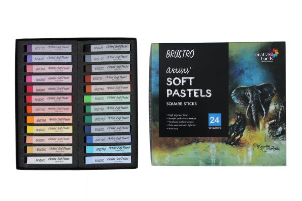 Brustro Artists' Soft Pastels Set of 48 - Creative Hands