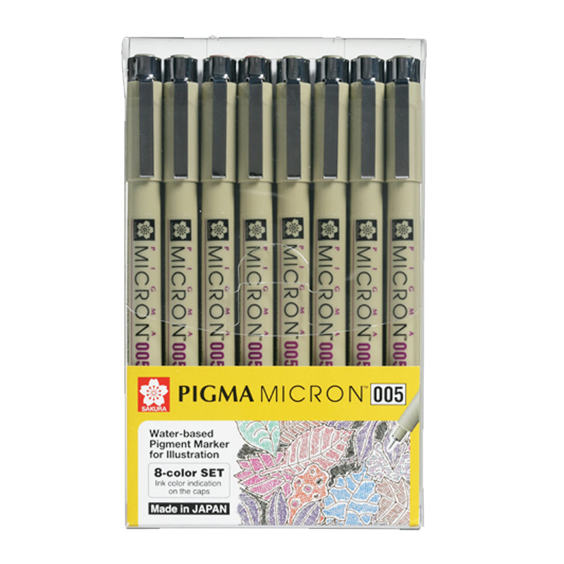 Pigma Micron Archival Ink Multi-Tip Pen Set