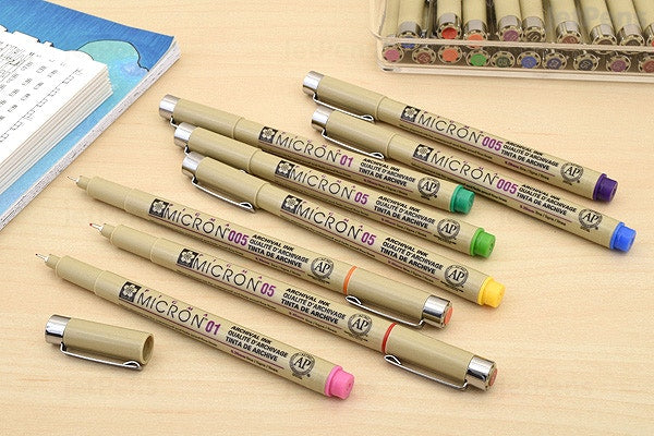 Pigma Micron Pen Set