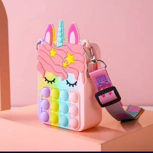 TKS Unicorn POP-it Sling Bag