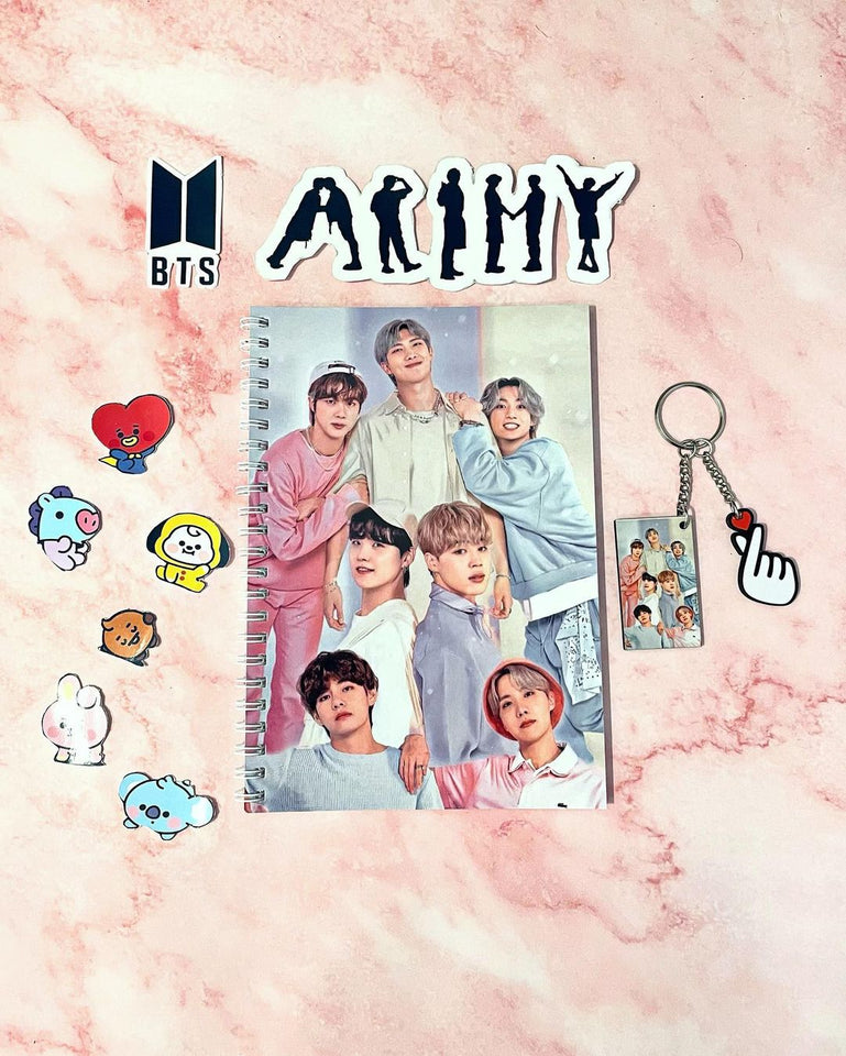 TKS BTS Army Diary Keychain Set C