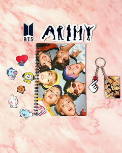 TKS BTS Army Diary Keychain Set D