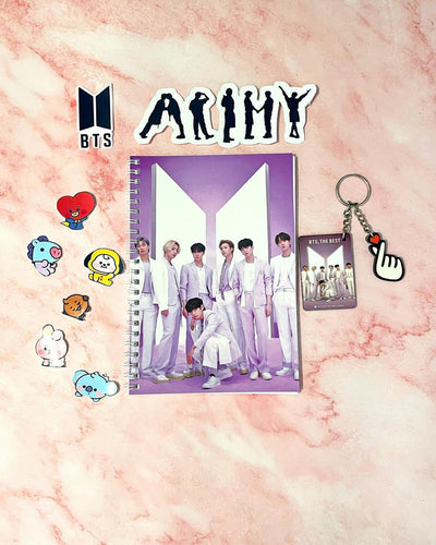 TKS BTS Army Diary Keychain Set B