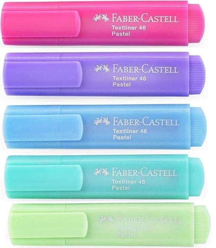 faber castel textliner pastel highlighter