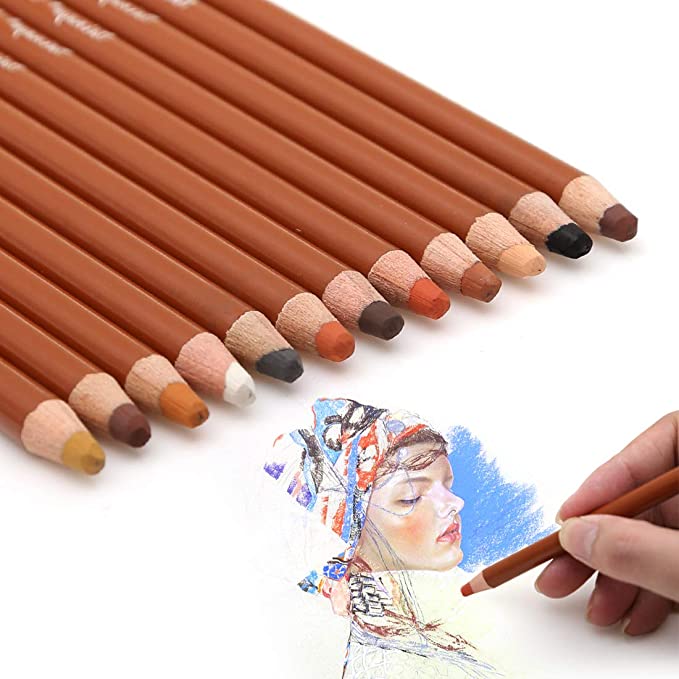TKS Skin Colour Pencil Set of 12