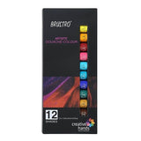 BRUSTRO Artists Gouache Colour Set(12,24)(12ML Tubes)