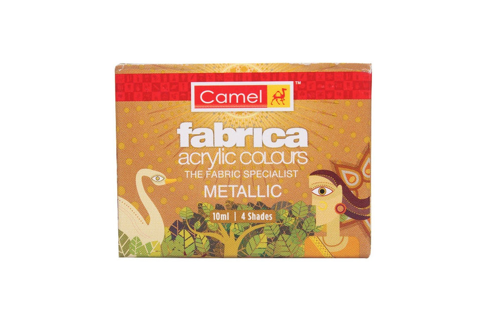 Camel Fabrica Acrylic Colours Metallic Set 4x10ml