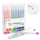 Mungyo Calligraphy Pen Set of 12 Assorted Colours