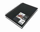 Brustro Wiro Bound Artists Sketch Book, (A5, A4), 116 Pages, 160 GSM