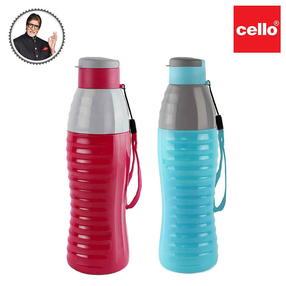 Cello Puro Fashion Plastic Water Bottle,900ml