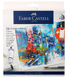 Faber-Castell Acrylic Colours 9ml Tubes – 24 Shades