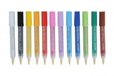 BRUSTRO DIY Acrylic Marker ( Set of 12 vibrant colours)