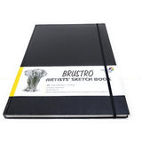 Brustro Artists Stitched Bound Sketch Book, A3 Size, 160 Pages, 110 GSM