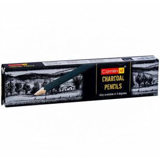 Camel Charcoal Pencils - Soft , Pack of 10