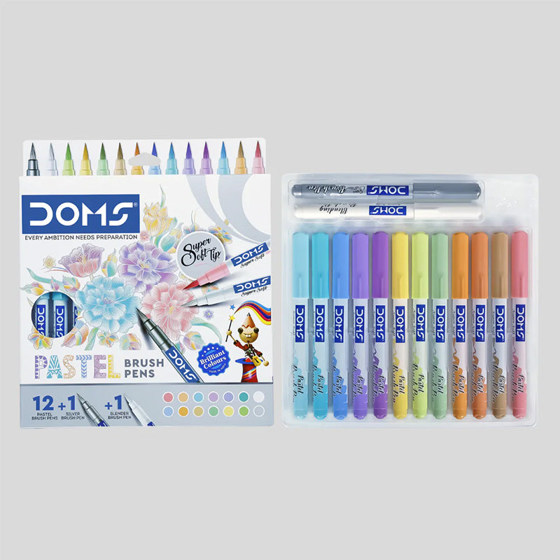 DOMS Pastel Brush Pens set