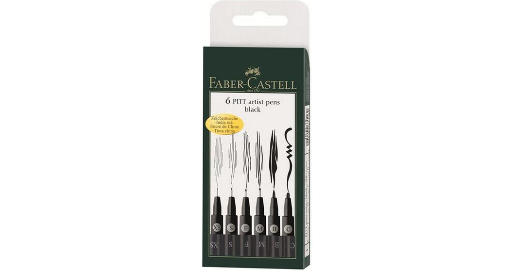 Faber-Castell PITT Artist Pens Black