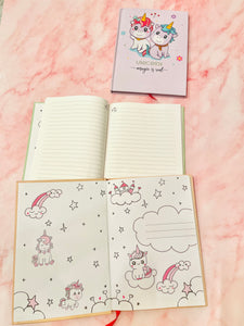 TKS Unicorn Diary , Multicolour