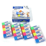DOMS Multicolour Eraser , pack of 20